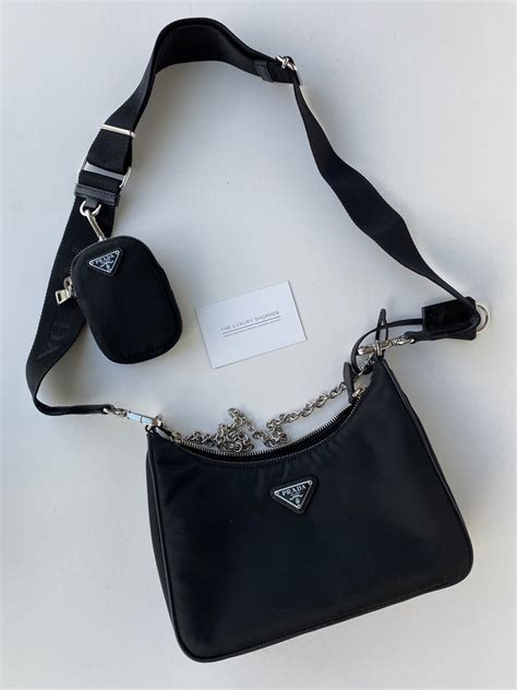 prada nylon crossbody shoulder bag|Prada adjustable shoulder handbags.